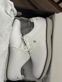 Scarpe Golf footjoy Junior bianche numero 38 nuove