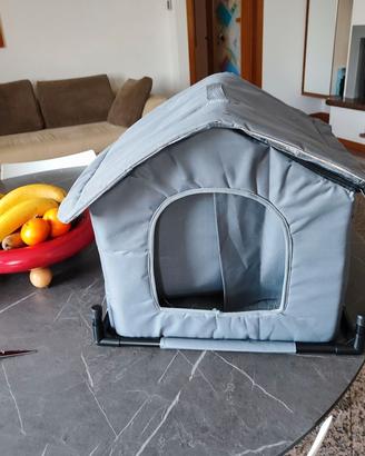 cuccia per cani pieghevole 