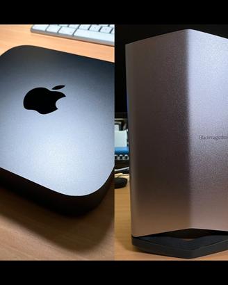 Workstation: Mac mini i7+Blackmagic Pro (Vega 56)