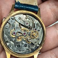 Chronographe suisse vintage oro 18 kt