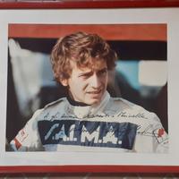 Pierluigi Martini ex Pilota auto F1 Autografo.