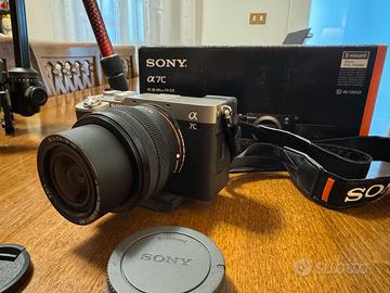 Sony Alpha 7C Full Frame e Kit fotografia completo