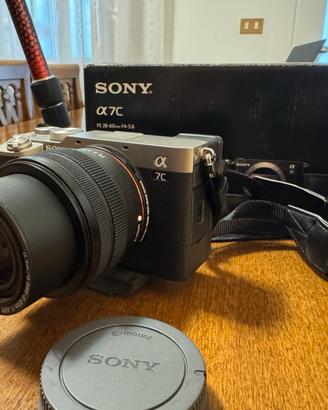 Sony Alpha 7C Full Frame e Kit fotografia completo
