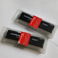 2 Kingston HyperX Fury DDR4 8+8GB memoria RAM