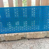 3 Rastrelliere in alluminio per attrezzi