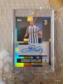 Carta Topps Auto Giorgio Chiellini /250