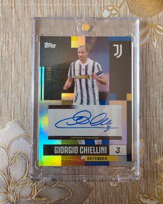 Carta Topps Auto Giorgio Chiellini /250
