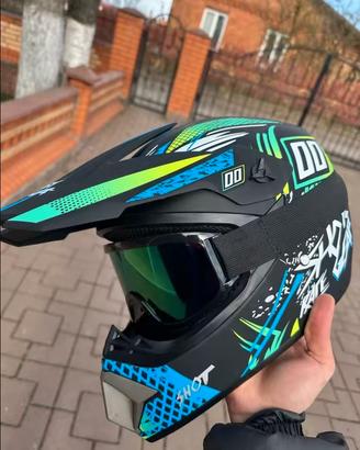Cross Casco Bambini/ MotoDownhill –Nuovo TagliaS