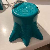 Orme dinosauro in plastica per giochi in spiaggia