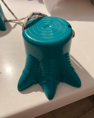 Orme dinosauro in plastica per giochi in spiaggia