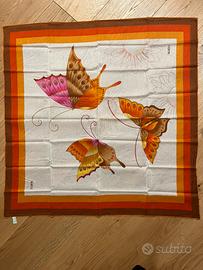 Foulard Gucci vintage 100% cotone