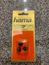 N 3 flash con ector x 3 HAMA Blitz Stecker 6963