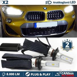 Lampade LED H7 per BMW X2 F39 Luci Bianche CANbus