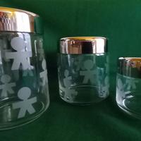 ALESSI  3 barattoli GIROTONDO con omaggio