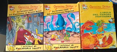 tre libri di Geronimo Stilton 