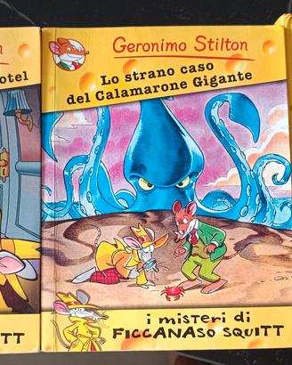 tre libri di Geronimo Stilton 