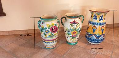 ANFORE IN TERRACOTTA DECORATE