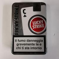 Lucky Strike Porta Sigarette in metallo Edizione L