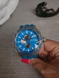 orologio nautica cinturino caucciù blu