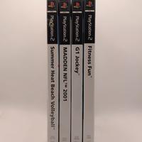 PlayStation 2 Lotto n. 4 Giochi Sportivi