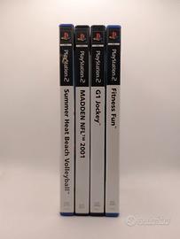 PlayStation 2 Lotto n. 4 Giochi Sportivi