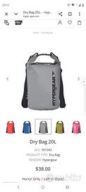 Borsa impermeabile da 20 litri HYPERGEAR Nuova