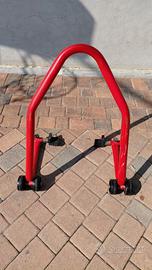 Cavalletto per moto regolabile