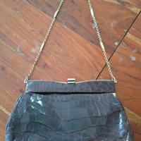Acc Borsa Vintage Pelle Marrone 