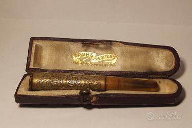 Bocchino argento e ambra