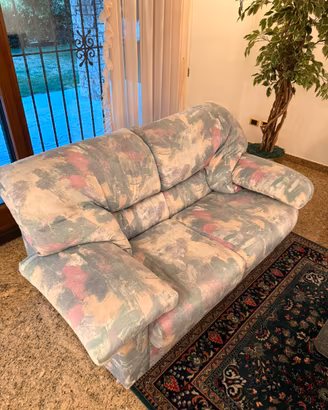 3 DIVANI COORDINATI VINTAGE – 2 GRANDI + 1 PICCOLO