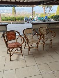 3 Sedie bistrot