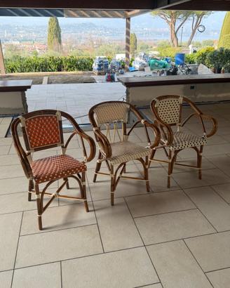 3 Sedie bistrot