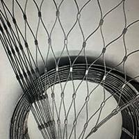 Rete a corda in accaio inox flessibile