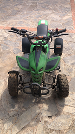 Quad verde funzionante i