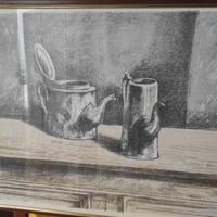 Alberto Sughi litografia P: A: