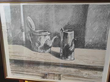 Alberto Sughi litografia P: A: