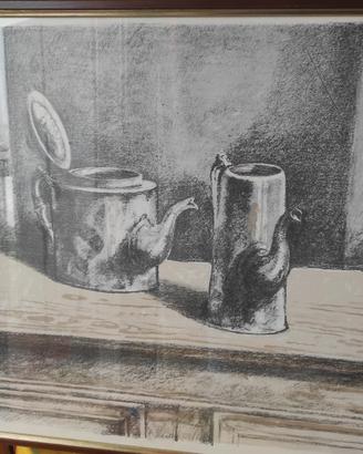 Alberto Sughi litografia P: A:
