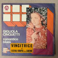 Gigliola Cinquetti - Romantico Blues 45 giri vinil