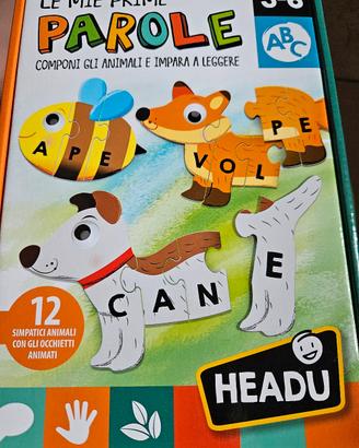 Headu Le mie prime parole 3-6 anni – Gioco educati