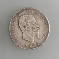 Moneta 5 lire in argento