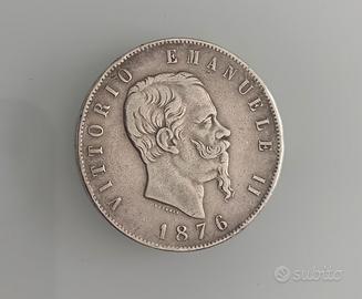 Moneta 5 lire in argento