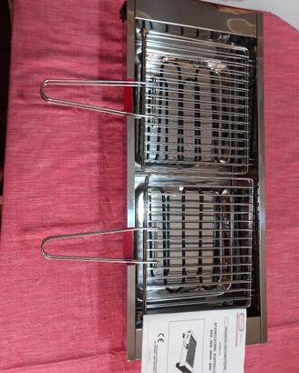 bistecchiera griglia elettrica inox
