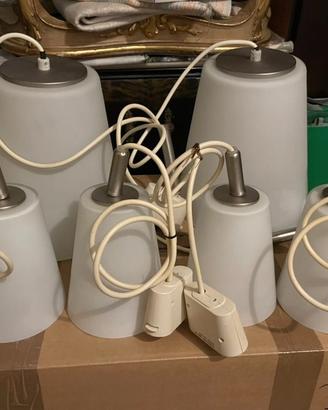 Lampade a sospensione con binario