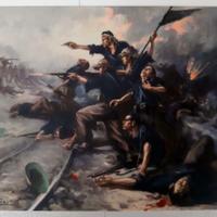 Cartolina fascista 6^ Div.ne CC.NN. "TEVERE" 1936