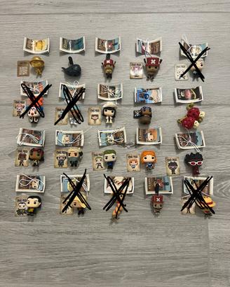 Lotto da 14 personaggi One piece