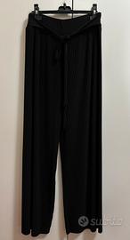 Pantalone elegante a gamba dritta nero