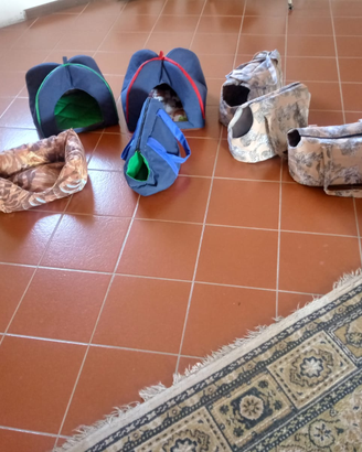 Trasportini,cucce per cani