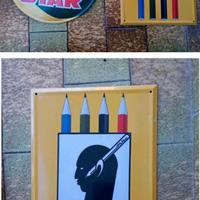 Due targhe Pubblicitarie repliche 