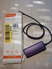 Adattatore/hub di rete Ethernet iPhone/iPad