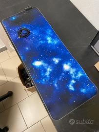 Tappetino gaming XXL Titanwolf RGB 800x300